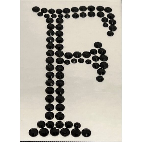 Recollections Halloween Bling Rhinestone Gem Embellishment " F " 353831 - Picture 3 of 3